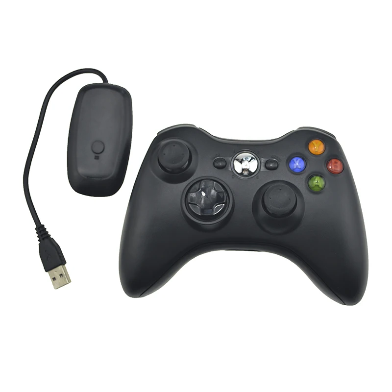 2,4G беспроводной пульт дистанционного управления для компьютера Xbox 360 с ПК приемником беспроводной геймпад для Xbox360 джойстик контроллер
