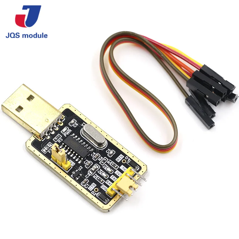 

CH340 module instead of PL2303 , CH340G RS232 to TTL module upgrade USB to serial port in nine Brush small plates