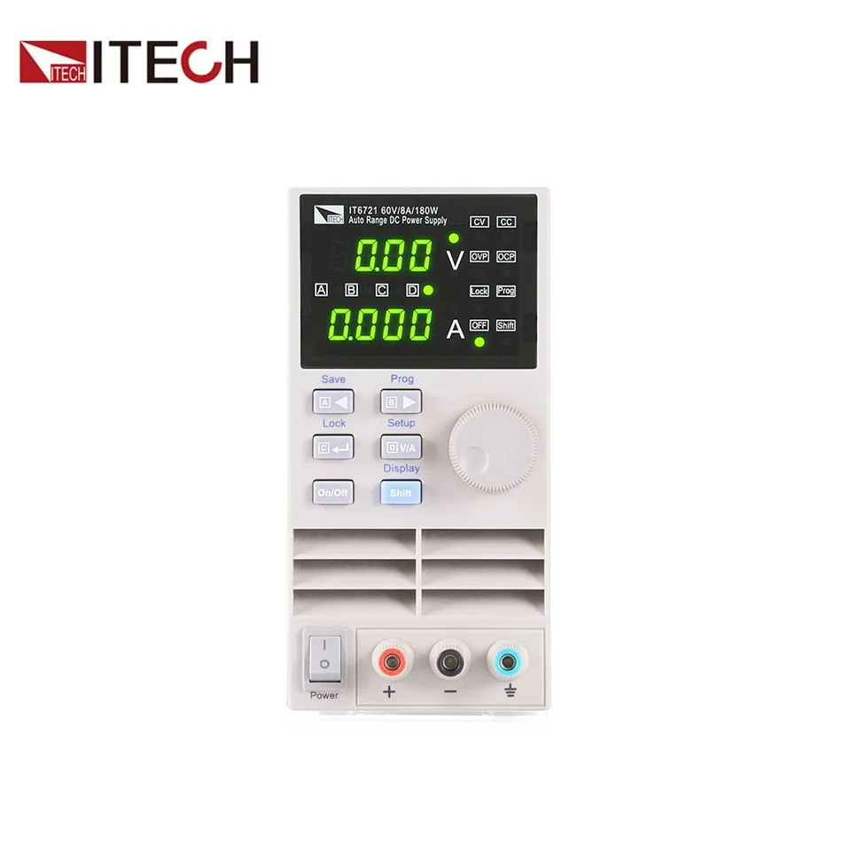 

ITECH IT6721 high precision Adjustable Digital DC Power Supply 10mV/1mA 60V/8A for scientific research service Laboratory