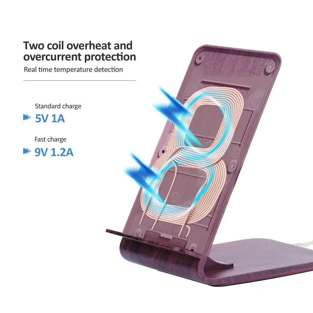 Universal fast Qi Wireless Charger Charging Stand (20)