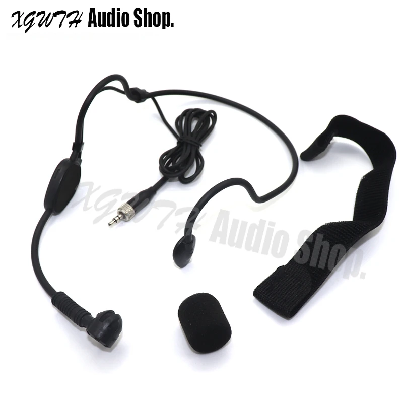 Headset A Condensatore Me3 Omnidirezionale Che Indossa Testa Auricolare Microfono Per Sennheiser G1 G2 G3 Wireless Mic Sistema