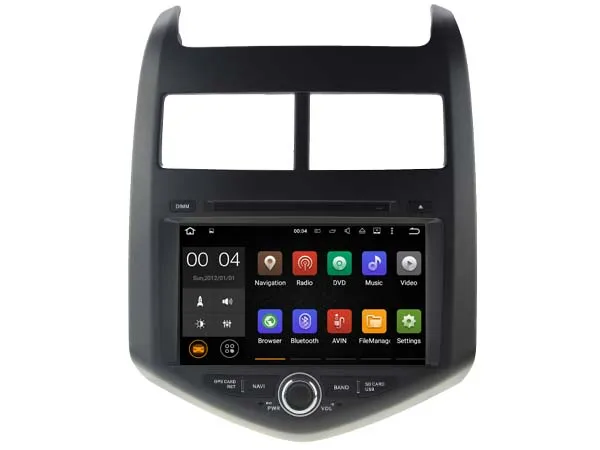 Excellent Android 9.0 CAR DVD player FOR CHEVROLET SONIC 2011-2014/AVEO car audio gps stereo head unit Multimedia navigation WIFI SWC BT 11
