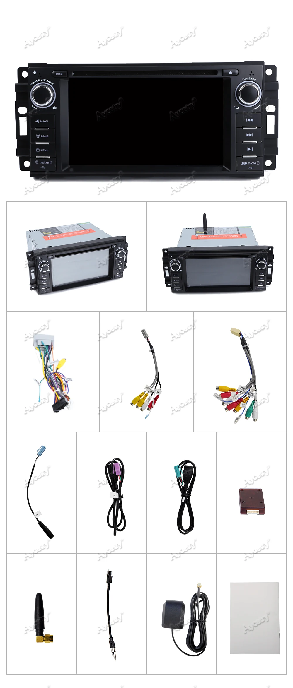 Clearance Android 9 Car Multimedia DVD Player Radio For Chrysler 300C jeep Compass/Dodge/Grand Cherokee GPS Navigation stereo FM obd2 DSP 9