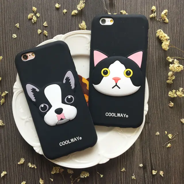 coque iphone 6 3d chien