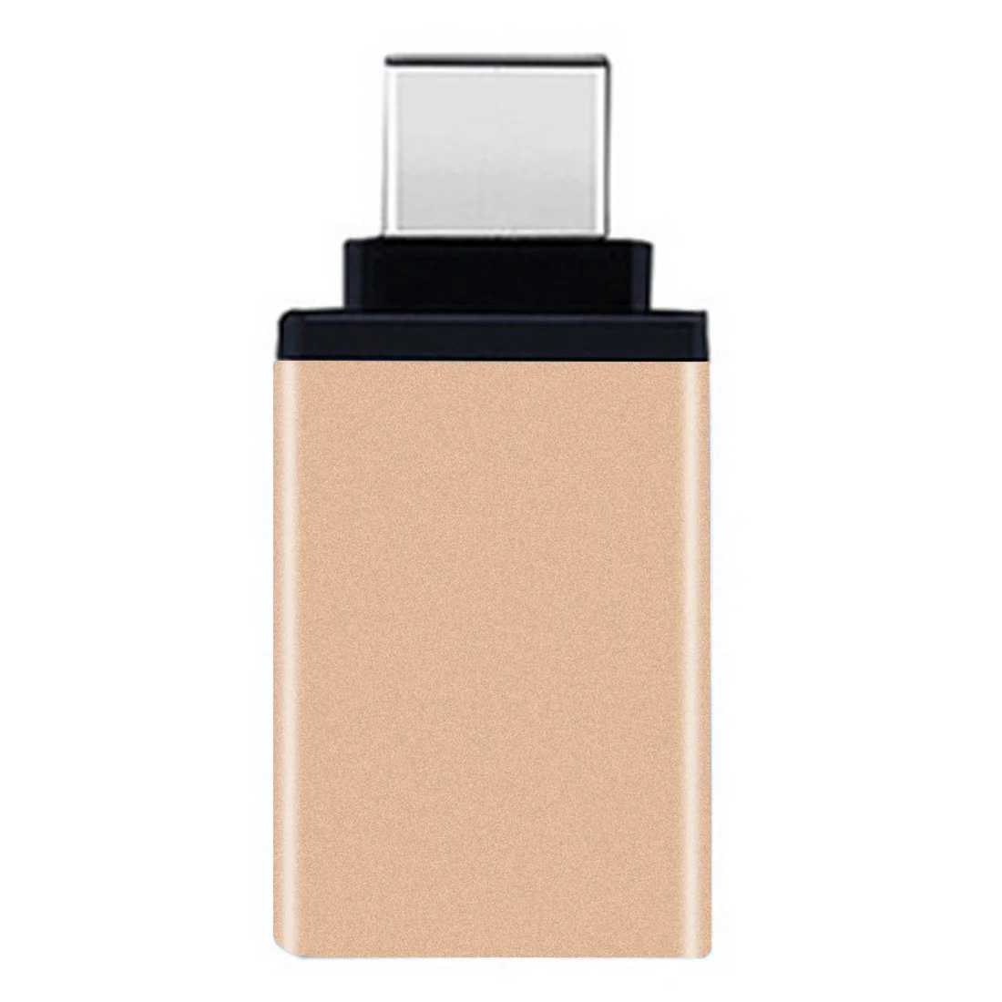 Gold Высокоскоростной 7 цветов USB 3,0 type-C к USB OTG адаптер конвертер зарядный адаптер для samsung - Цвет: Gold