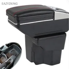 7 Generation Car Armrest Center Console Storage Box Car accessories case For KIA Rio K2 2011- 2016