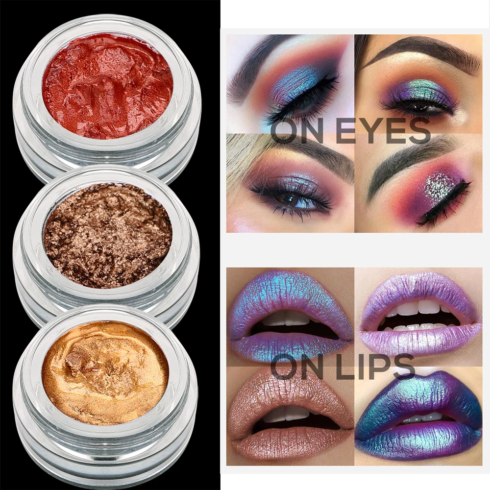 

14 Color Glitter Shimmer Eyeshadow Cream Pigment Single Highlight Liquid Eye Shadow Paletas De Sombras Nuevas TSLM2