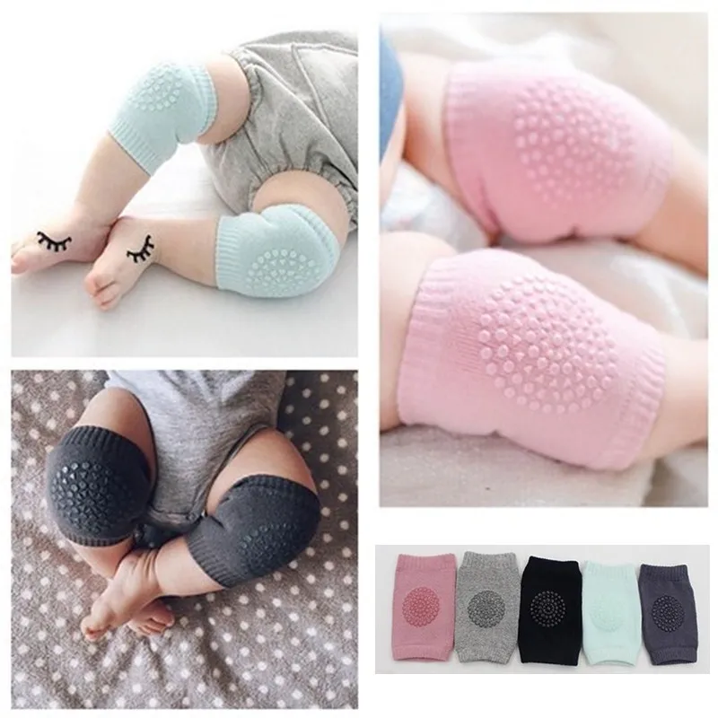 2018 Kids Knee Pads Crawling Baby Leg Warmers Kneepads Safety Unisex