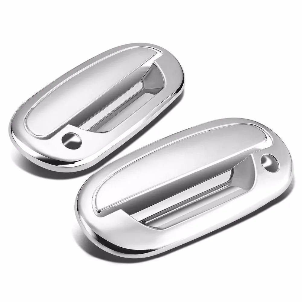 

Triple Chrome Plated ABS Door Handle Covers for 97-03 Ford F-150 / 04 Ford F-150 Heritage