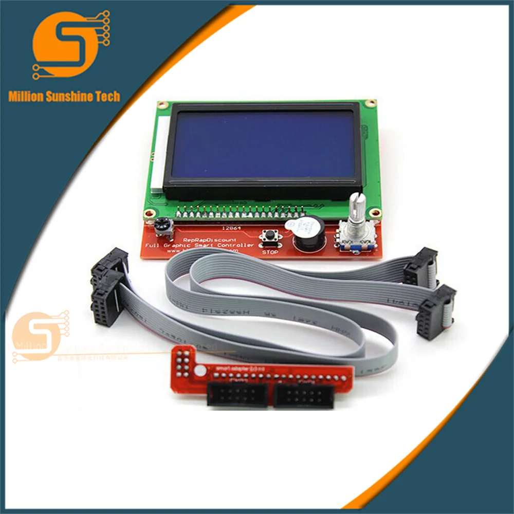  3D printer kit RAMPS1.4 LCD12864 intelligent Smart Controller LCD 12864 