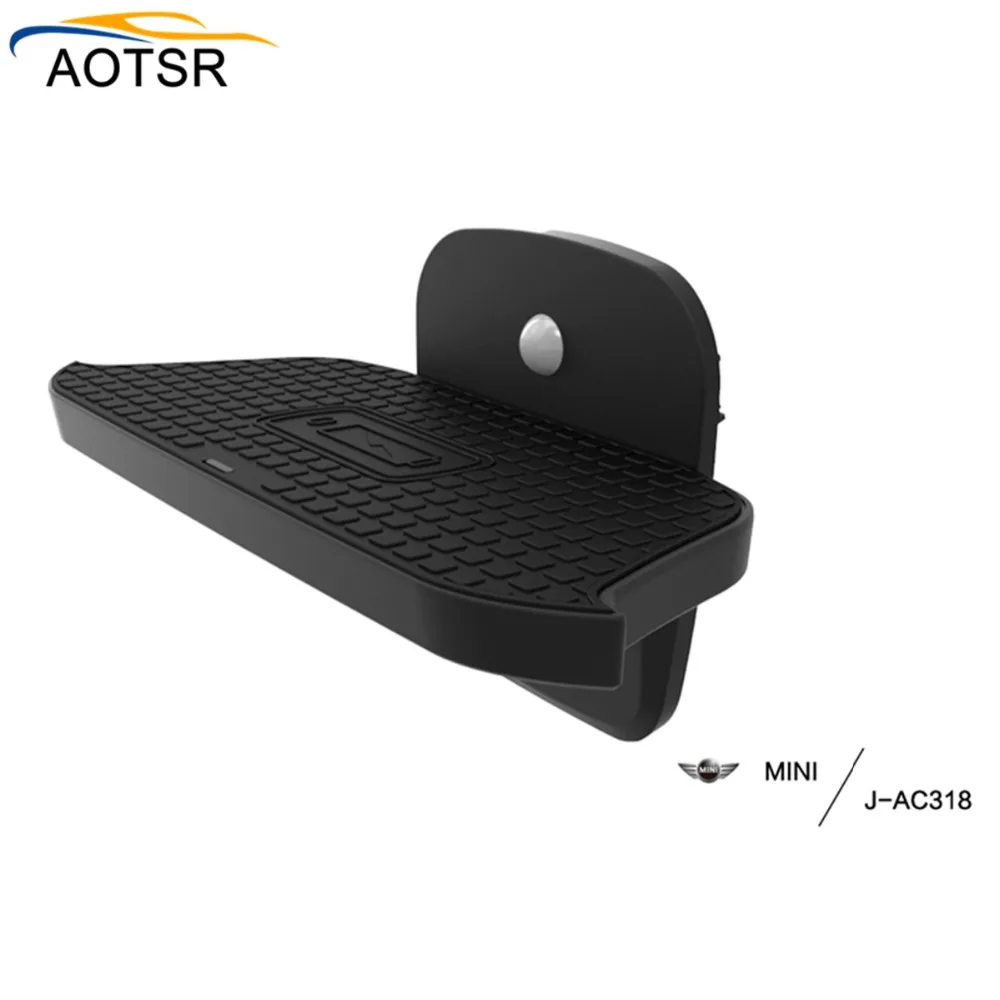 QI car wireless charger for BMW MINI F55/F56 2017-2019 Intelligent Infrared Fast Wireless Charging Car Phone Holder for iphone