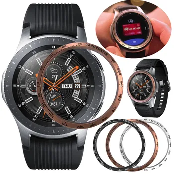 

Replacement Smart Watch Accessories For Samsung Galaxy Watch 42MM Bezel Ring Adhesive Cover Anti Scratch Metal#H25