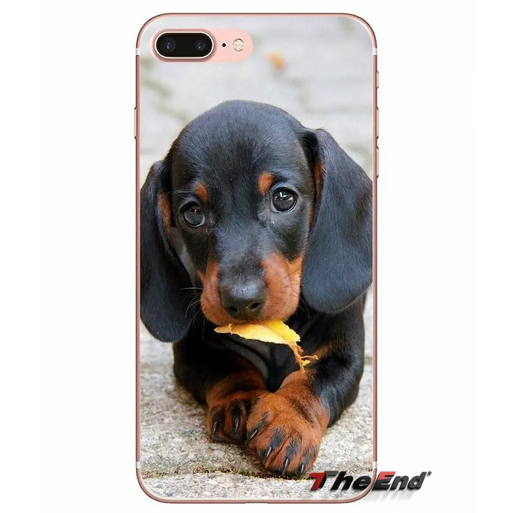Силиконовый чехол для Huawei G7 G8 Ascend P7 P8 P9 Lite Honor 4C 5X 5C 6X Mate 7 8 9 Y3 Y5 Y6 II Pro Dachshund Teckel Dackel