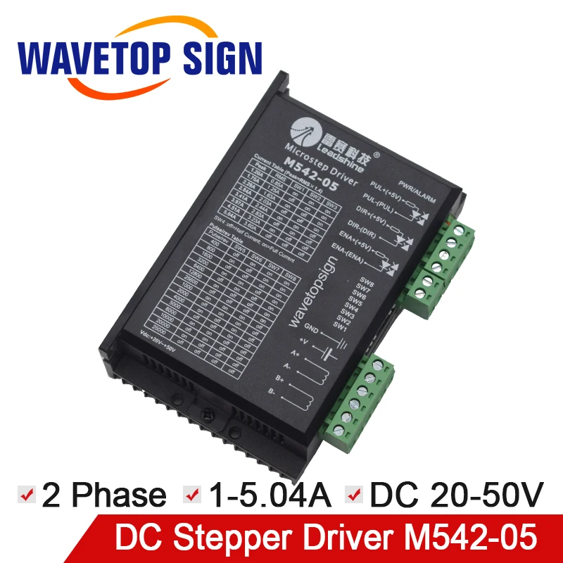 

Free Shipping Original Leadshine M542-05 Twophase Stepper Motor Driver for Laser and CNC Machines