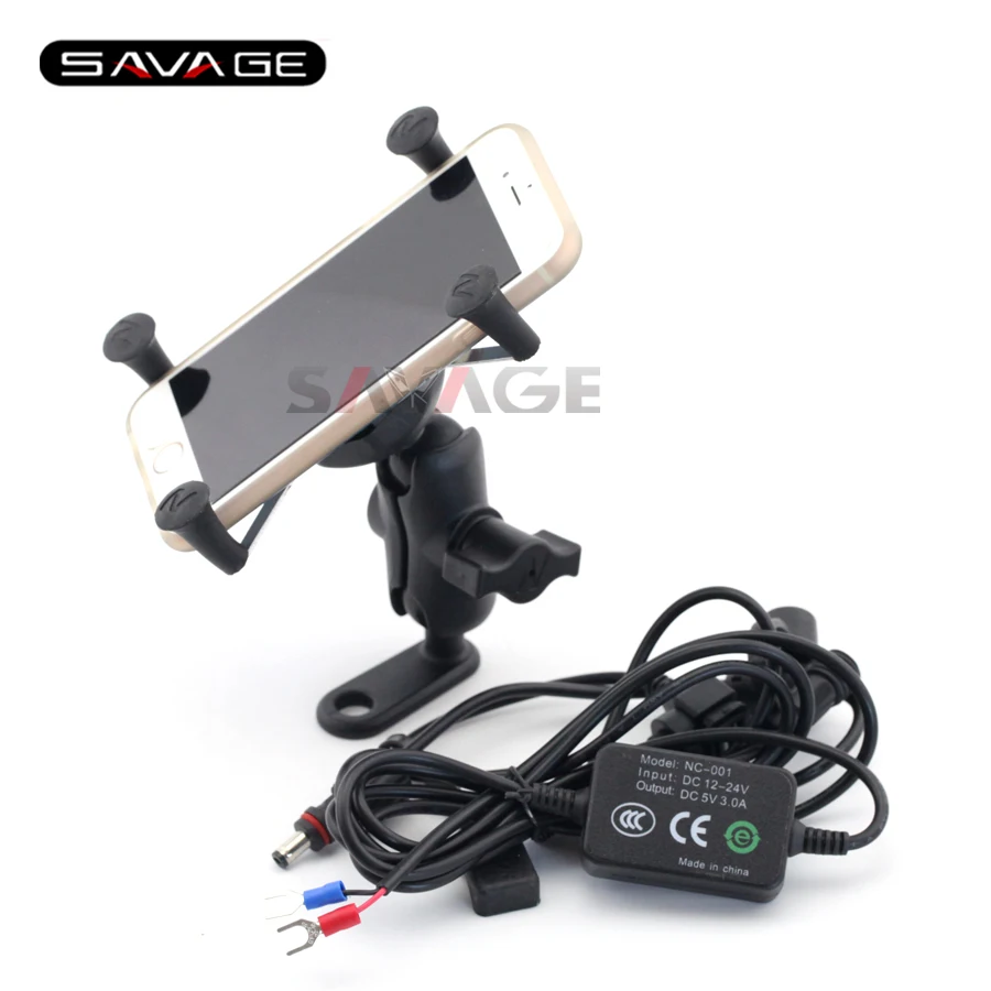 Mobile Phone Holder For YAMAHA YZF R25 R3 MT10 MT09 MT07 Tracer FZ 09