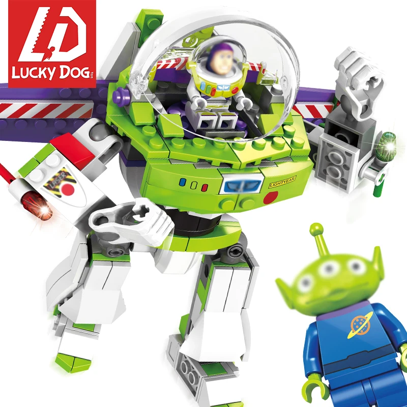 

LegoIngLy Toy Story 4 Buzz Lightyear Building-Blocks Figures Set for Children Christmas Gifts
