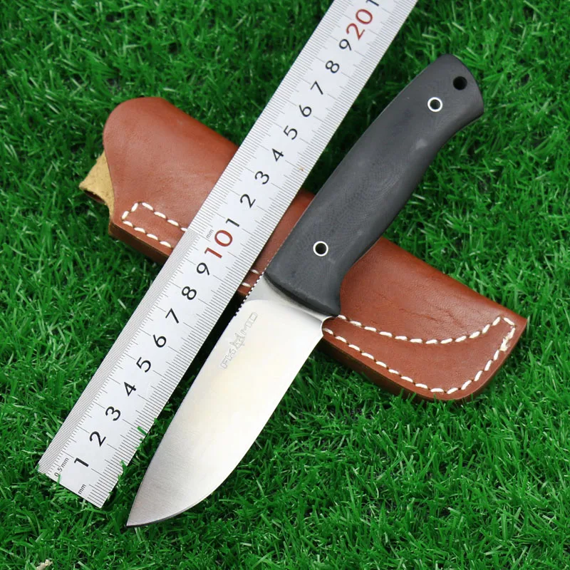 High Quality D2 HSS FOX Utility Outdoor camping knife Survival Knives Camping Pocket Fruit Knife