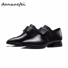 Для женщин с застежкой-липучкой Туфли без каблуков оксфорды Брендовая дизайнерская обувь Острый носок, обувь для отдыха, комфортная обувь; эспадрильи; обувь высокого качества размера плюс 11 по доступной цене