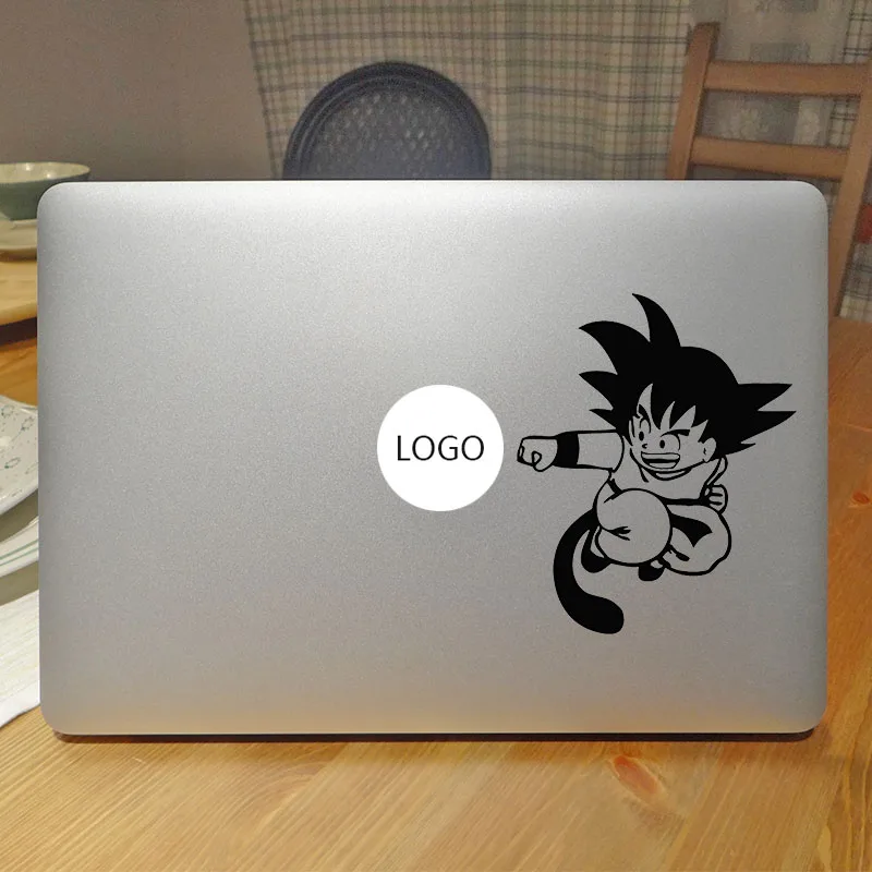 Goku Dragon Ball забавная наклейка для ноутбука наклейка для Apple чехол для MacBook Air 13 Pro retina 11 12 15 дюймов Виниловая наклейка для Mac поверхности книги