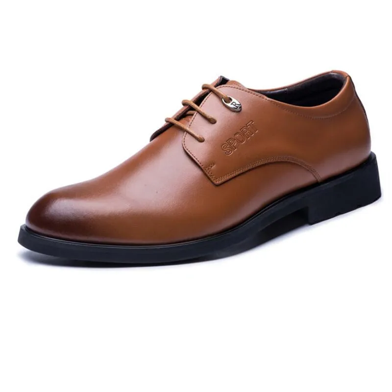 Moda Dos Homens 1 Sapatos Masculina 2 Formal Couro 4 Oxford Do Negócios Escritório Qualidade De 3 Para Alta Vestido qzpXfX
