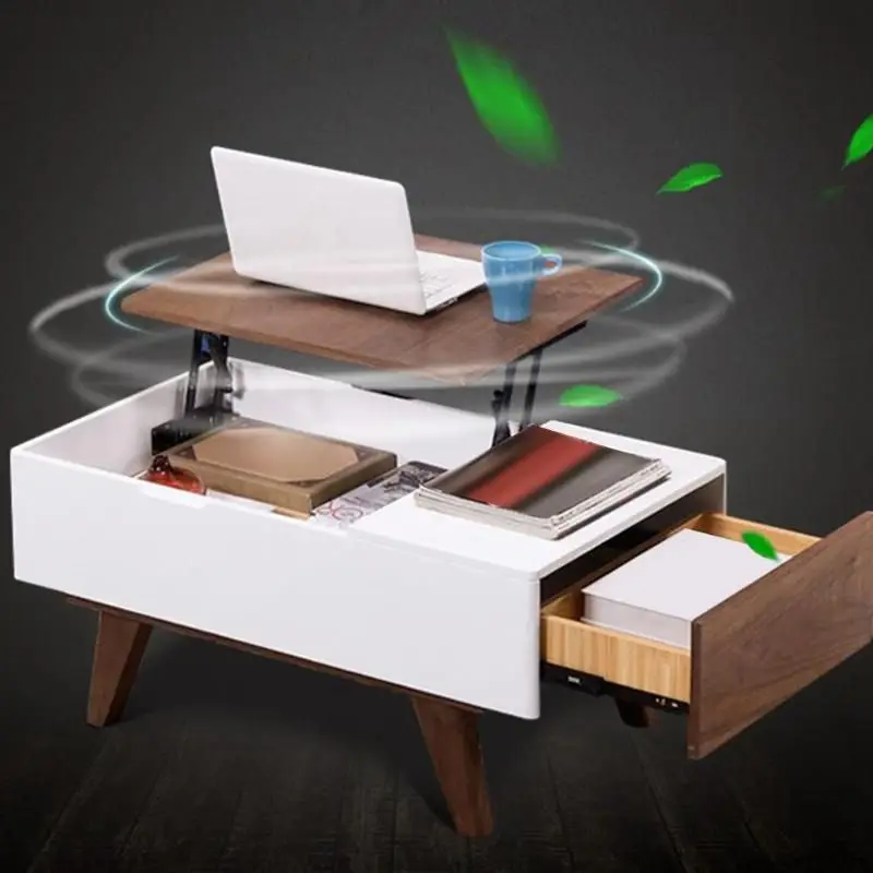 Складной весенний чайный стол с петлей, мебель с подъемным механизмом, аппаратные средства, подъемная полка для журнального компьютерного стола