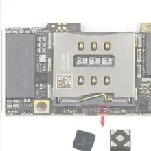 20 шт./партия, для iPhone 5 5G i5 DZ101_RF SIM управление Лер чип управления IC нет sim логическая плата fix часть