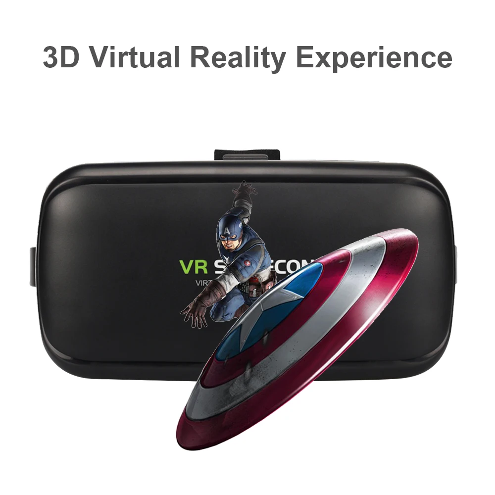 Shinecon 6 0 VR Очки виртуальной реальности 3D очки google cardboard гарнитура коробка для 4 3