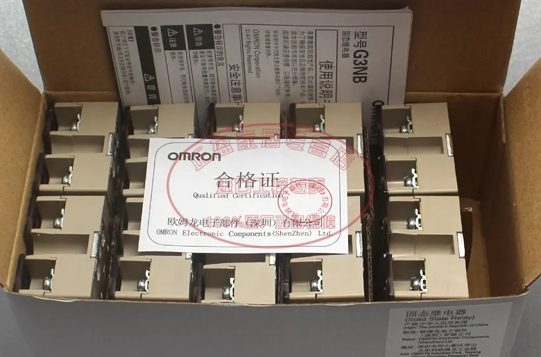 Оригинальные аутентичные Omron твердотельные реле G3NB-220B-1 20A заменить G3NA-220B