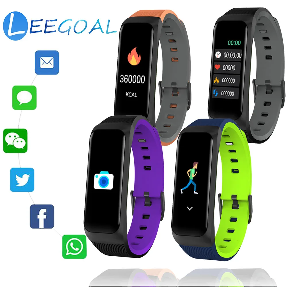 

Bracelet Watch Smart Wrist Band Wearable Devices for iPhone Samsung HUAWEI XIAOMI Pedometer Sedentary Activity Tracker