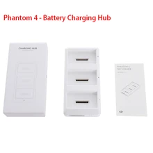 Original DJI Phantom 4 – Battery Charging Hub used with Phantom 4 Battery Charger charge up to 3 Intelligent Flight Batteries