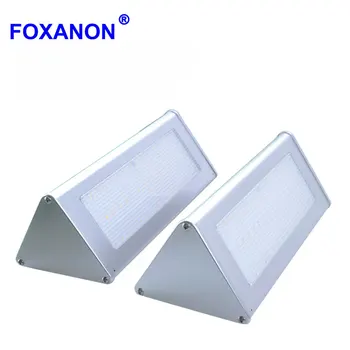 

Foxanon Solar Lamp Radar Motion Sensor Waterproof 6W 800lm Aluminum LED lamp Garden Outdoor Wall Light Lighting nightLight Lamps