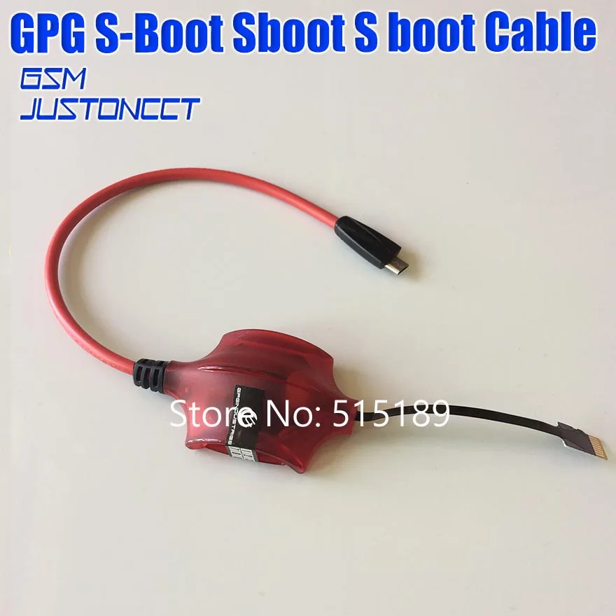 GPG S-Boot Sboot S boot Cable - GSMJUSTONCCT -B3