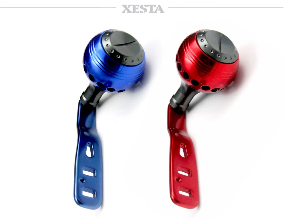 XESTA Fishing Reel Handle Aluminum Alloy Single Shaker Strong Durable Fishing Reel Rocker For Baitcasting Fishing Tackle Tools