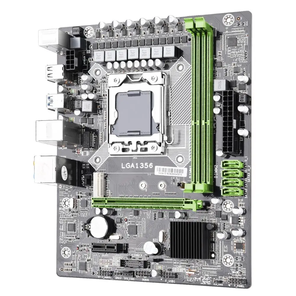 JINGSHA X79 LGA 1356 motherboard support REG ECC server memory and LGA1356 xeon E5 processor