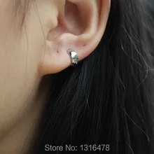 Новое специальное кольцо из стерлингового серебра 925 пробы, ушные кости, подвесной светильник, маленькие Ушные Шпильки, сверкающие, индивидуальный внутренний диаметр 6 мм