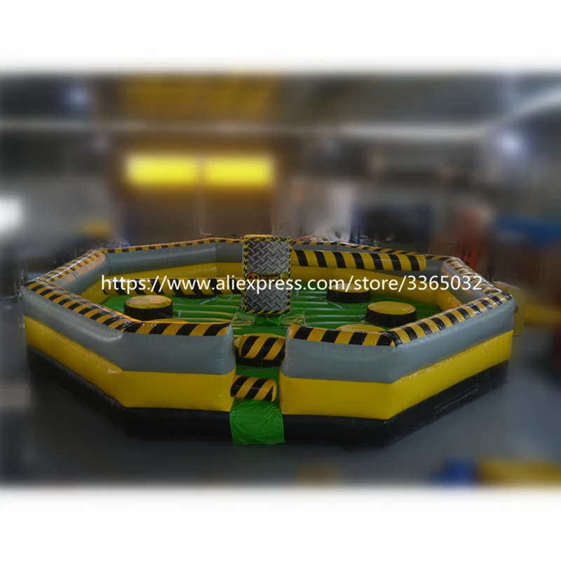 Открытый Взрослый карнавал игры wipeout надувной eliminator/надувная расплавленная игра