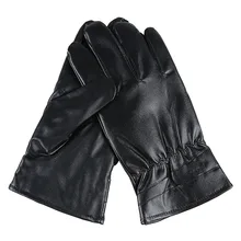 Dongzhen Motorcycle gloves Winter touch screen gloves Warm guantes leather gloves motorcycle plus cashmere wind outdoor riding