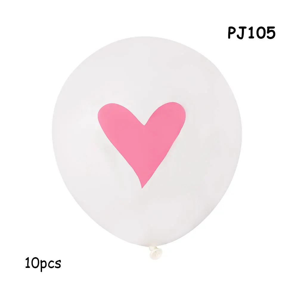 10 шт. воздушные шары на день рождения Команда Невесты печать воздушные шары это девушка Фламинго Русалка День рождения украшения Дети - Цвет: PJ105