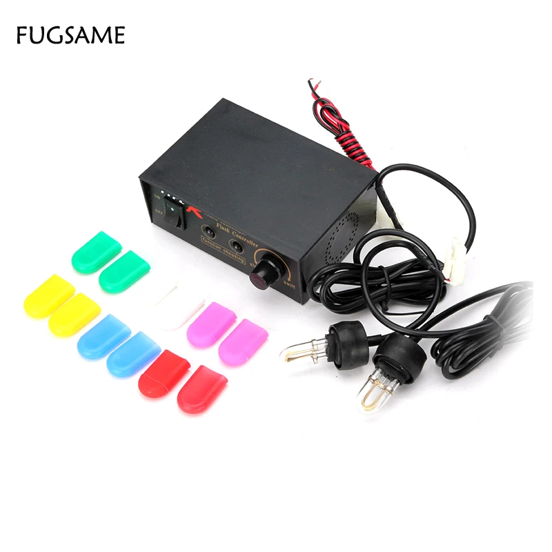 

Type R 12V 55W Multi-Function Adjustable Warning Strobe Light PS704-2 U Tube Flashing Lights with Retail Package Free Shipping