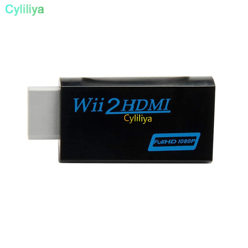 100 шт. в партии поддержка 720 P 1080 для wii к для HDMI конвертер 3,5 мм для wii 2 HDMI
