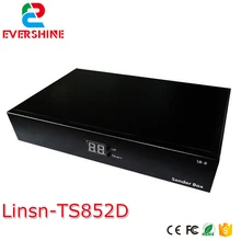 Linsn TS852D светодиодный экран отправка карты коробка внешняя отправка карты светодиодный видео система управления