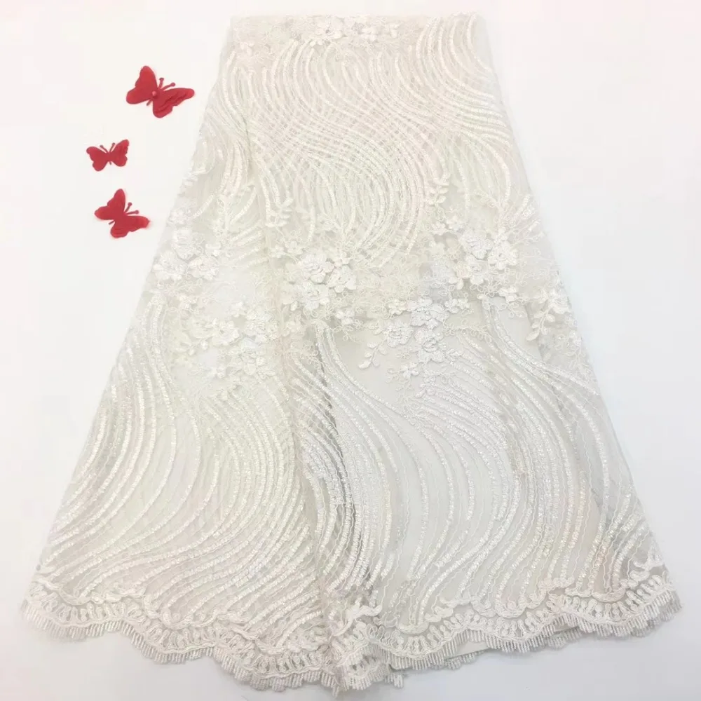 

New arrival french lace bridal embroidered tulle lace fabric.latest nigerian african lace fabric for party dress JIAJU063