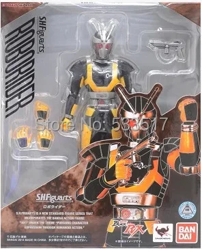 PrettyAngel-Подлинная фигурка Bandai Tamashii Nations S. H. Figuarts Kamen Rider Black RX Robo Rider