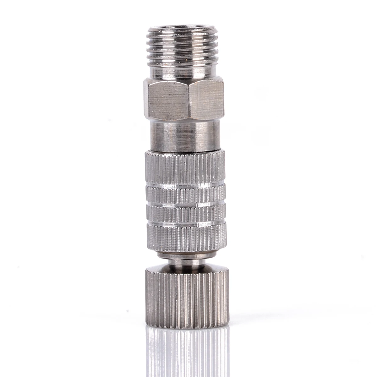 

1pc Quick Release Airbrush Adaptor 1/8inch Fitting Coupling Connector 4x1x0.8cm Mayitr