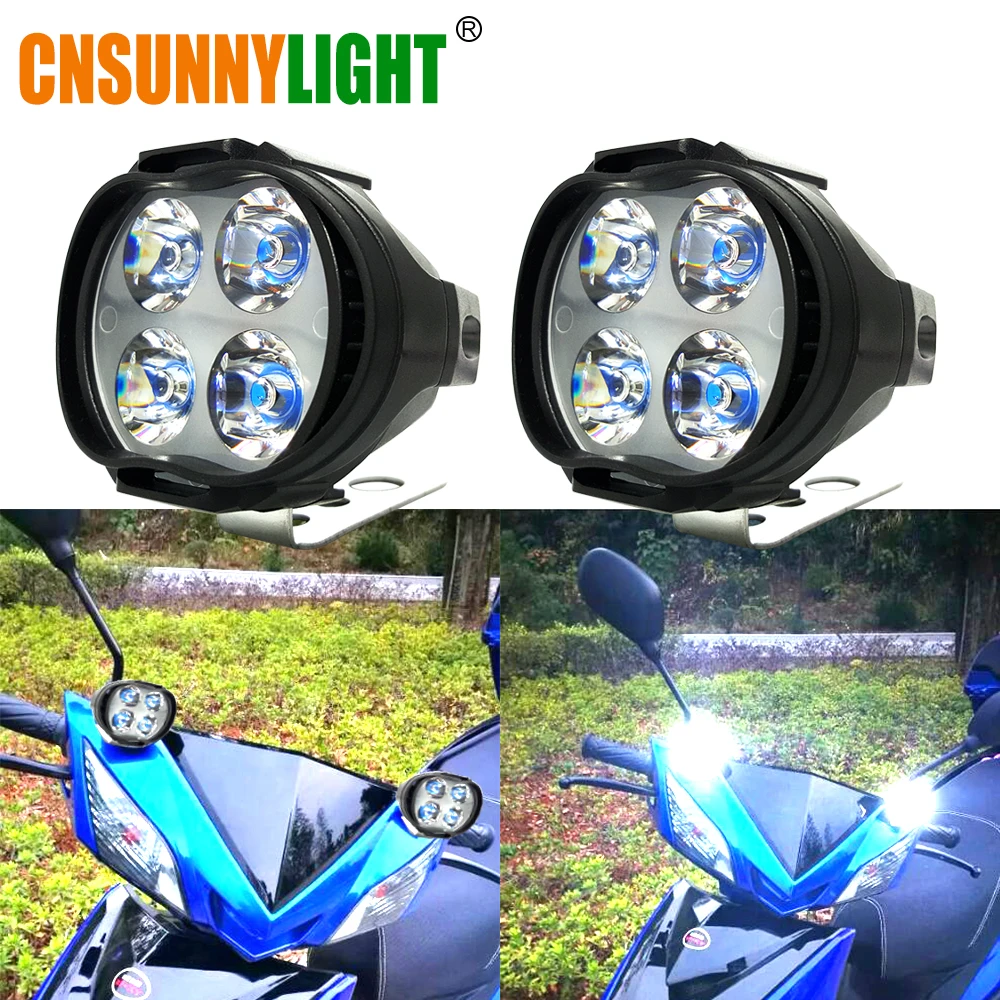 CNSUNNYLIGHT Super Bright 1000Lm Motorcycles Led Headlight Lamp