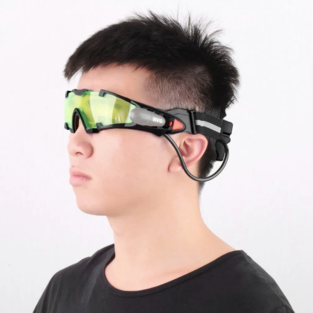 Очки Eyeshield зеленые линзы регулируемая эластичная лента ночное видение промышленные рабочие защитные очки бытовые очки для чтения