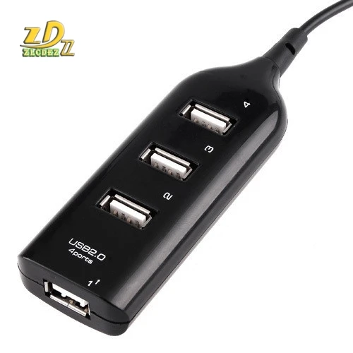 От 1 до 4 портов USB концентратор зарядное устройство + кабель синхронизации 480Mpbps
