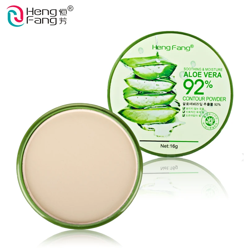 

Concealer Oil-control 3 Colors Aloe Contour Pressed Powder Cake 16g Makeup Brand HengFang #H8029