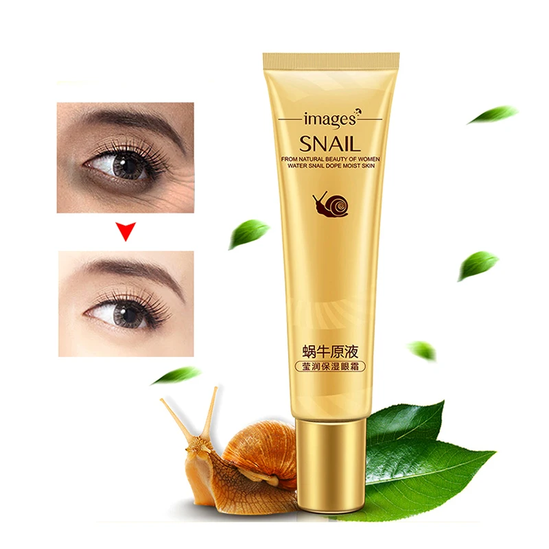 

IMAGES Snail Eye Essence Beauty Skin Care Eye cream faced Instantly Effects Anti Aging Anti Wrinkle Remove Dark Circle puffiness