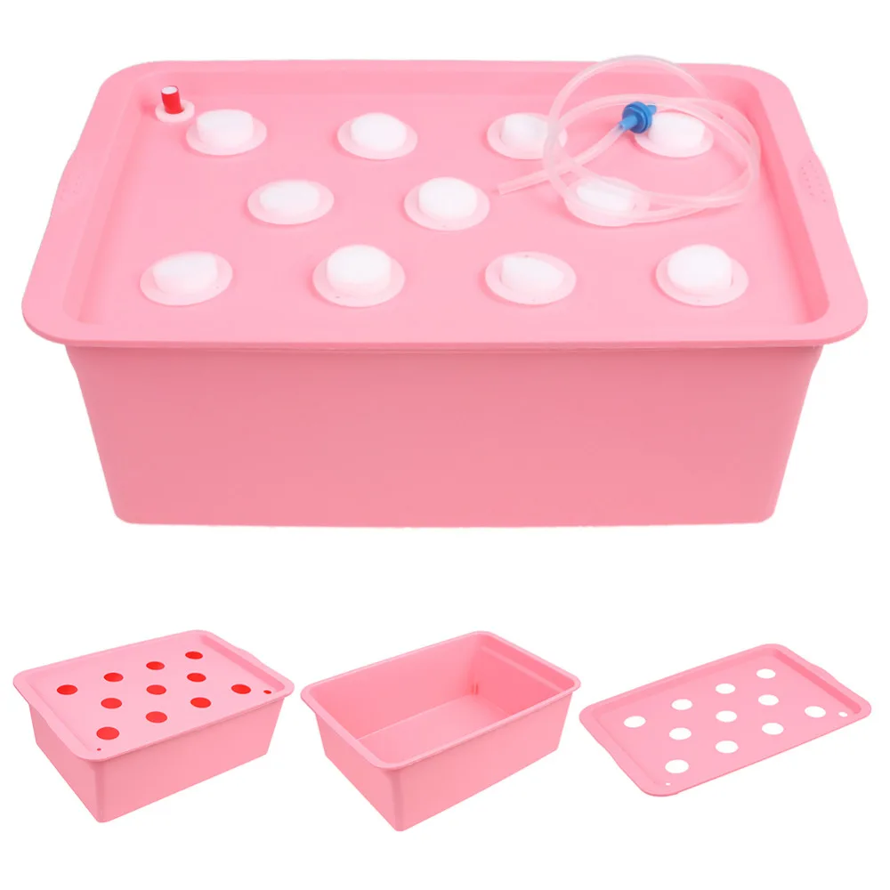 11 Holes Hydroponic Systems Nursery Pots Soilless Cultivation Seedling Box Plant Seedling Grow Kit Plant Site Planters Tools 11 Holes Hydroponic Systems Nursery Pots Soilless Cultivation Seedling Box Plant Seedling Grow Kit Plant Site Planters Tools